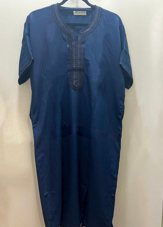 Boy’s Moroccan Thobe/Jubbah - Navy