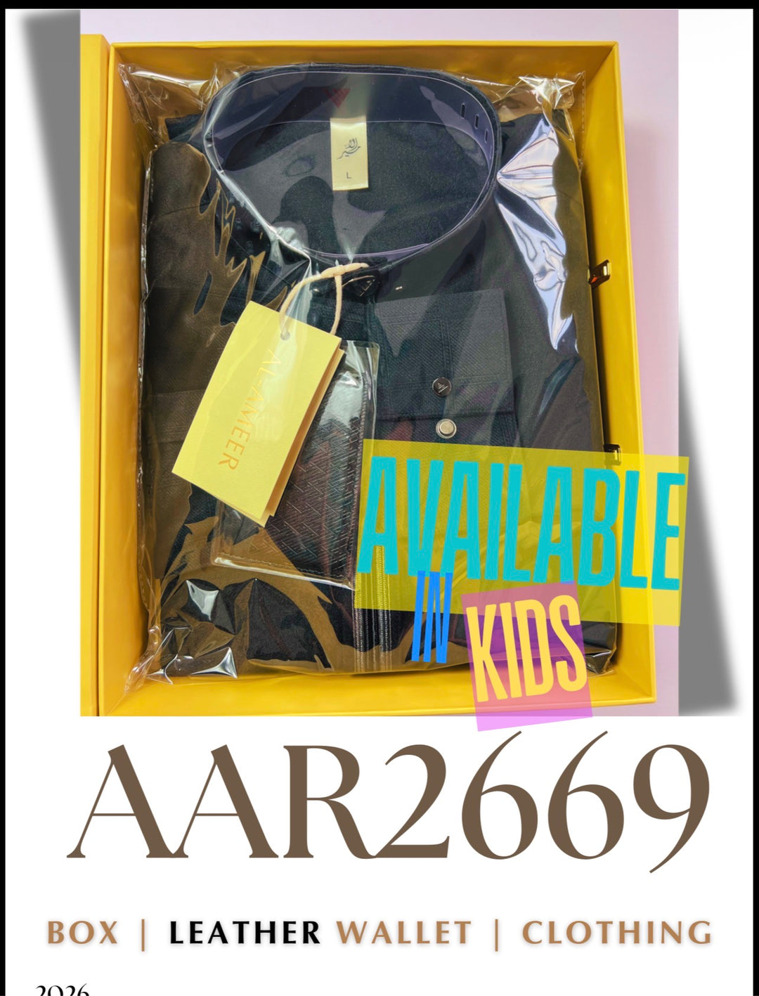 KDR2669 Latest Al Ameer Boys Thobes/Jubba