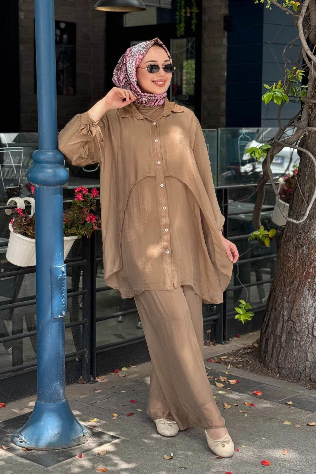 Premium Long Silk Chiffon Co-ord sets