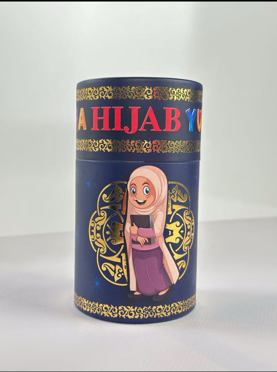 My first Hijab in Gift Box with a finger ring counter - Medium size