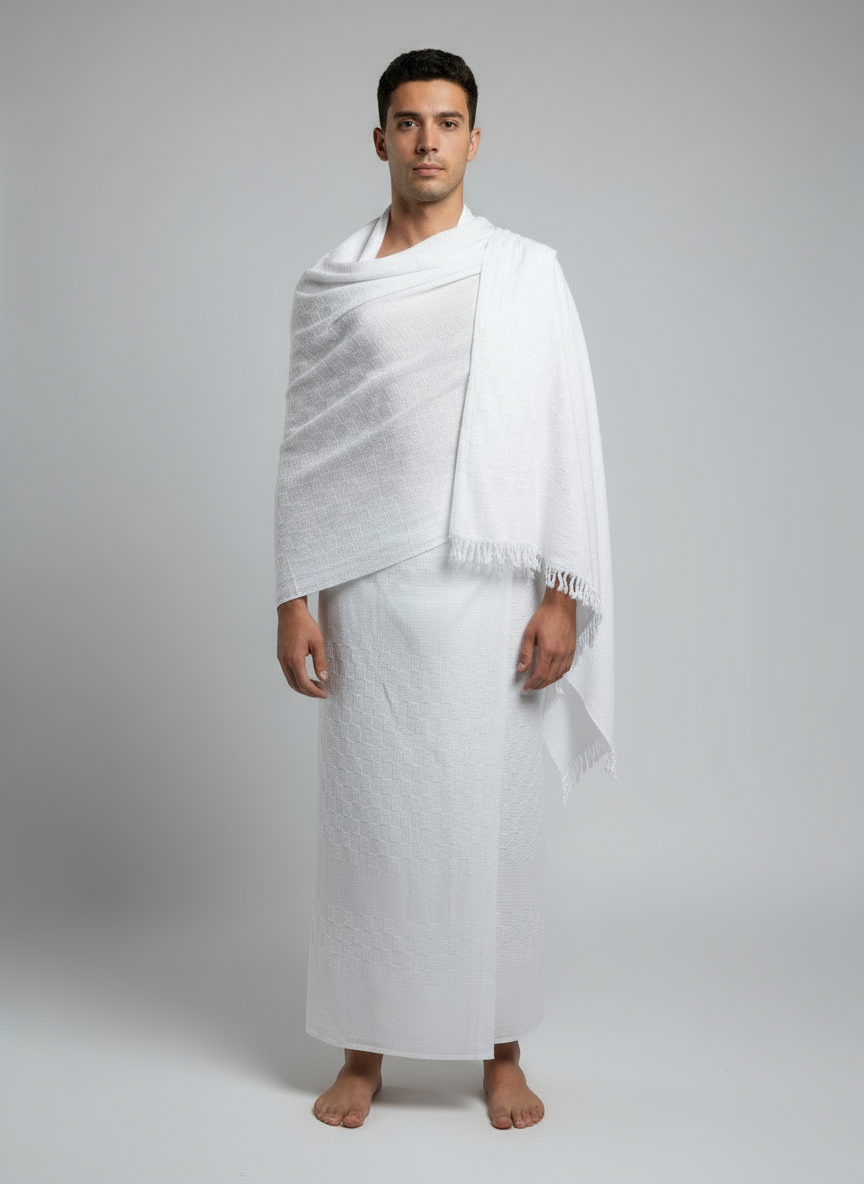 Mens Premium Pattern Cotton  Towel Ihram/ Ehram