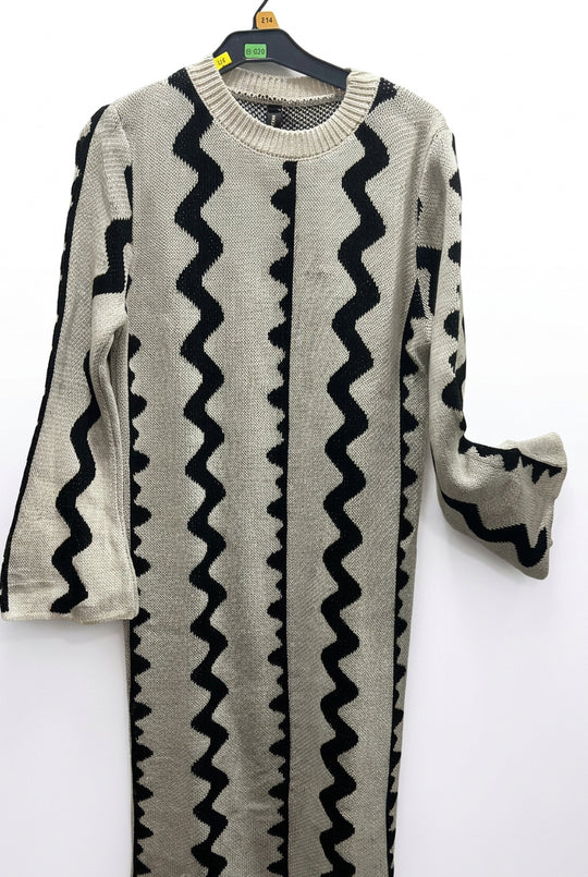 Knitted Midaxi Jumper Winter  Dress