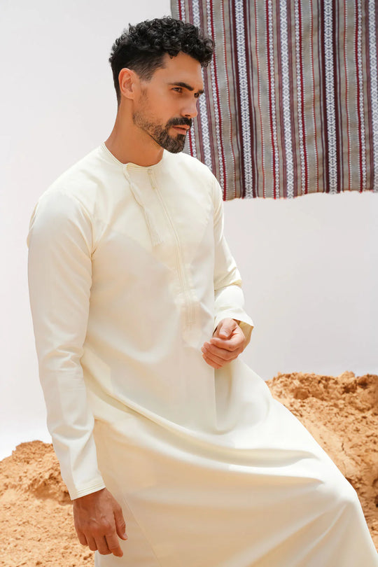 Faris Omani Thobe/Jubba - Yellow