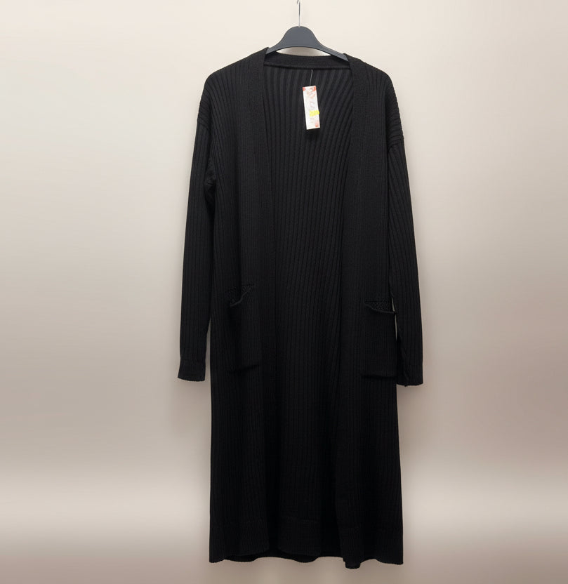 Large Pocket Midi Cardigan