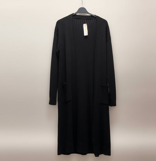 Large Pocket Midi Cardigan