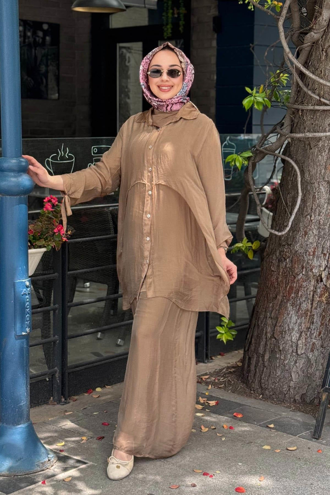 Premium Long Silk Chiffon Co-ord sets
