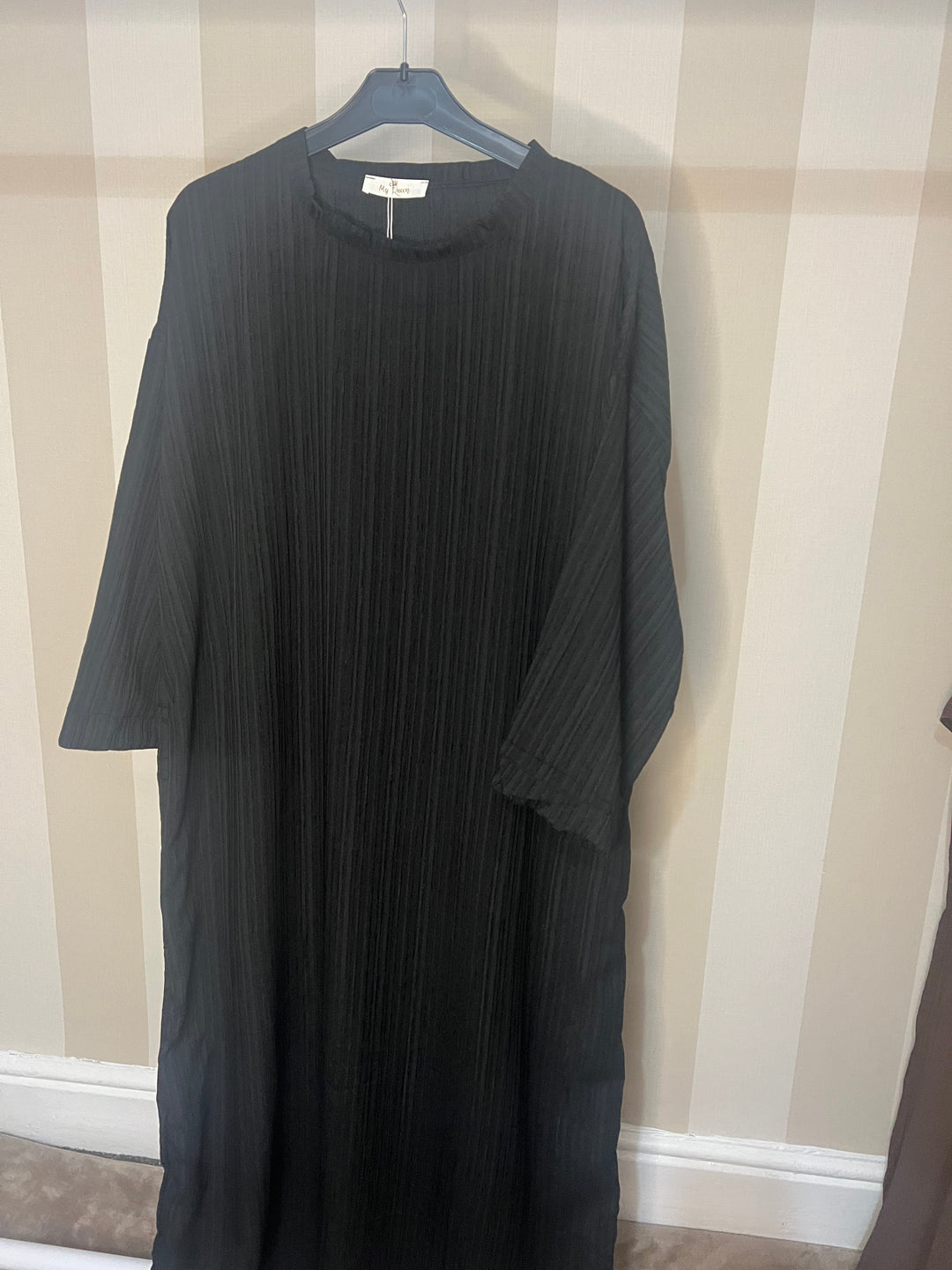 Maxi oversized textured Dress / slip