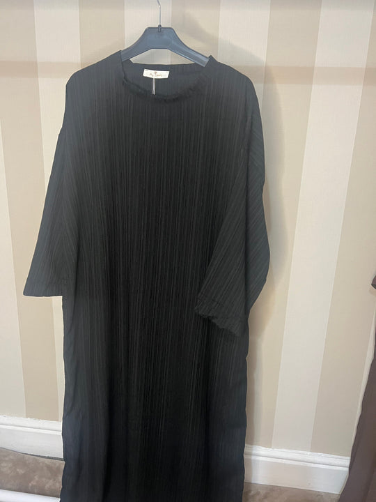 Maxi oversized textured Dress / slip