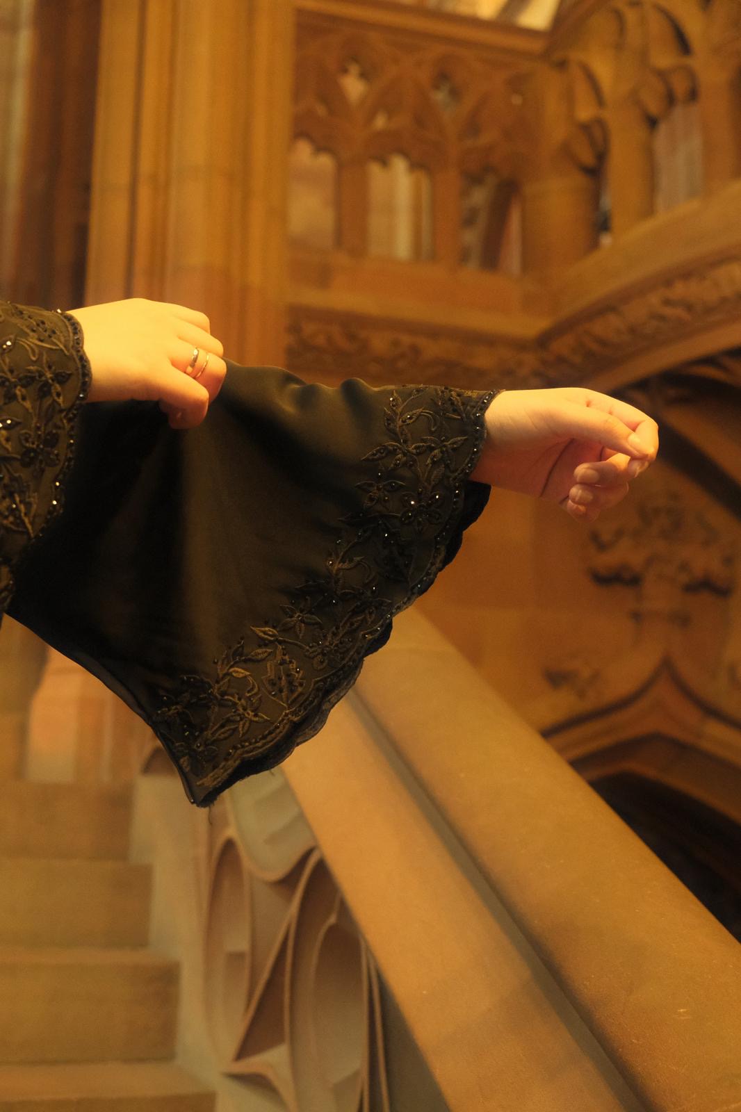 Nida Embroidered Classic Abaya