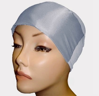 Satin Front Cotton Bonnet with ties