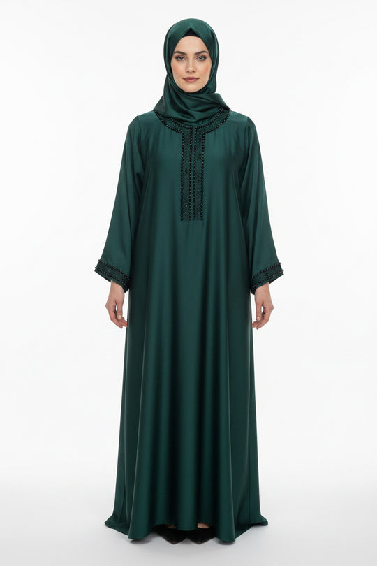 Beaded Abayas By Aaminah