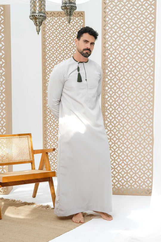 Faris Omani Thobe/Jubba - Ivory