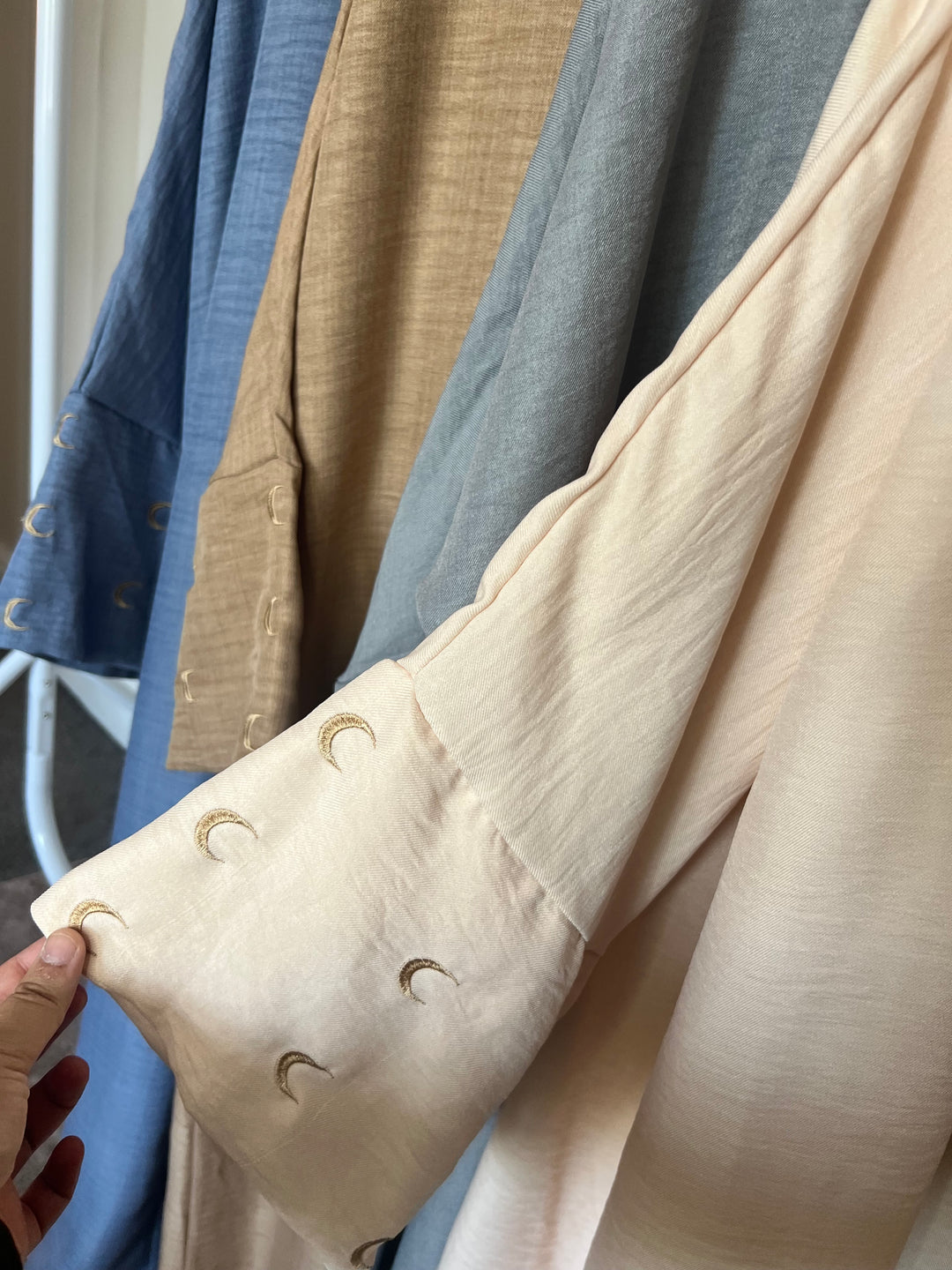 Linen Feel Moon Kimonos- Free size