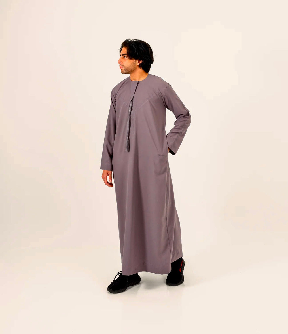 Premium Emirati Thobe/ Jubba in Mocha