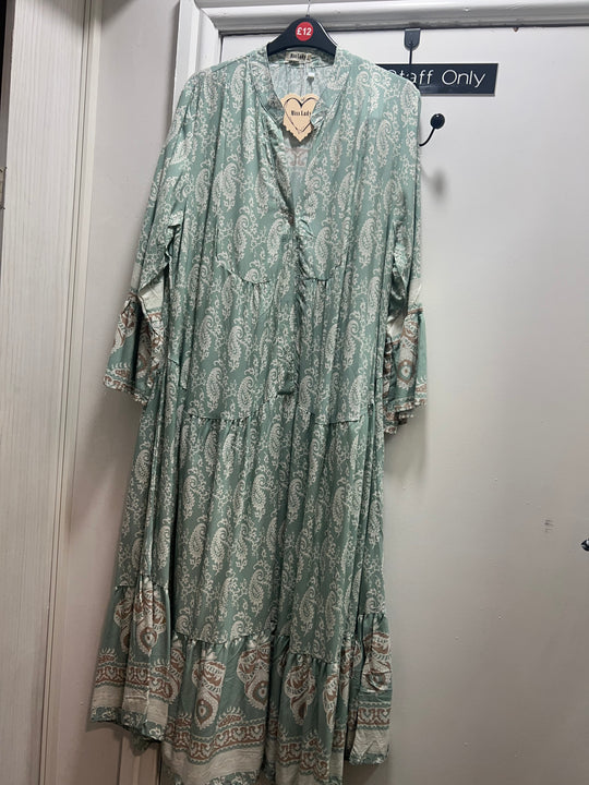 Miss Lady Midi Loose fit Soft Viscose Summer Dress