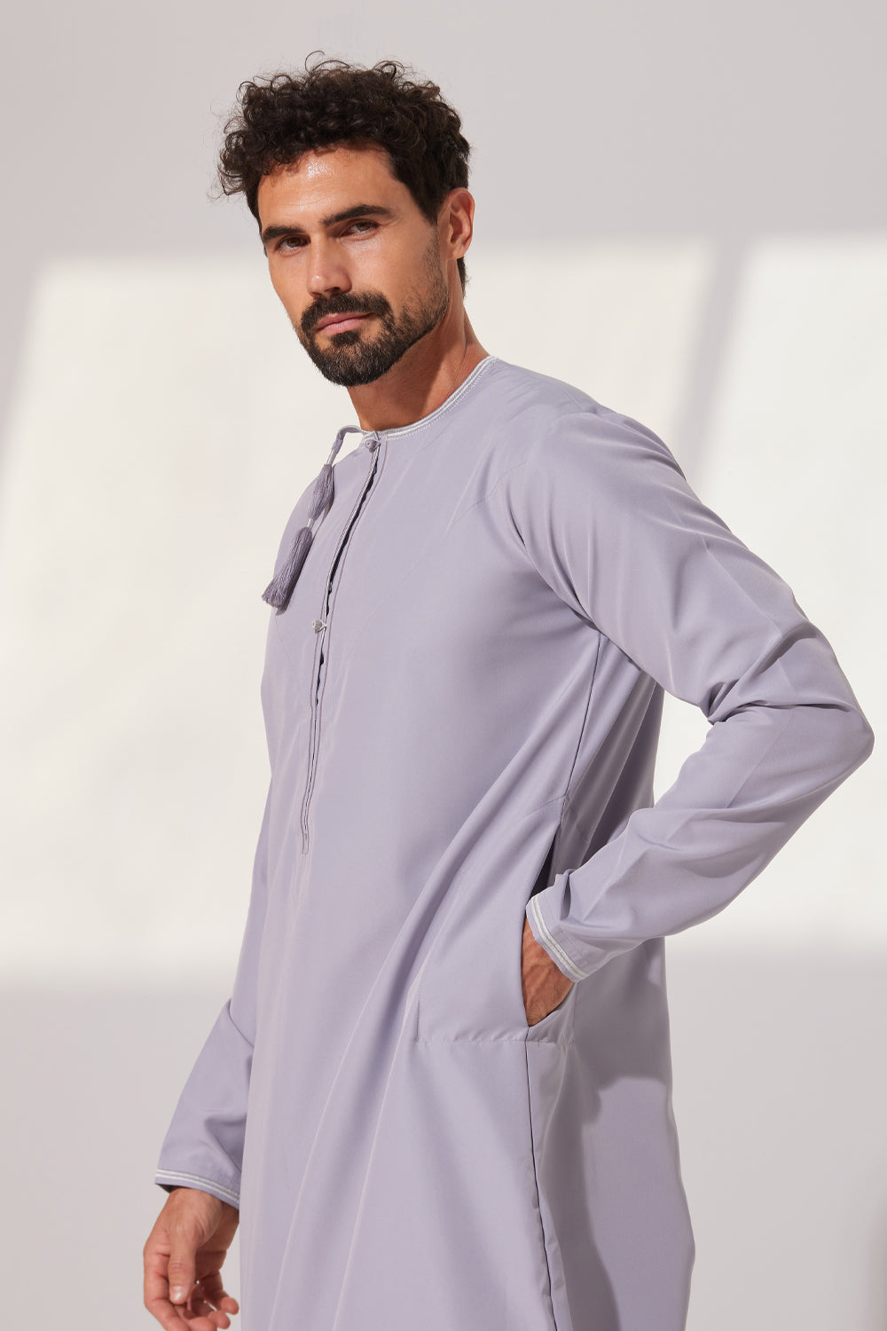 Faris Omani Thobe/Jubba - Lilac