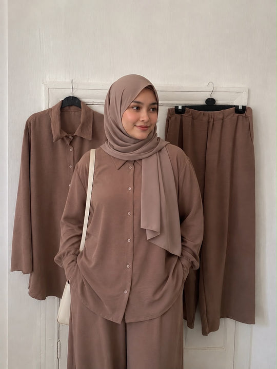 CEY Button down Co- ords set in 3 sizes