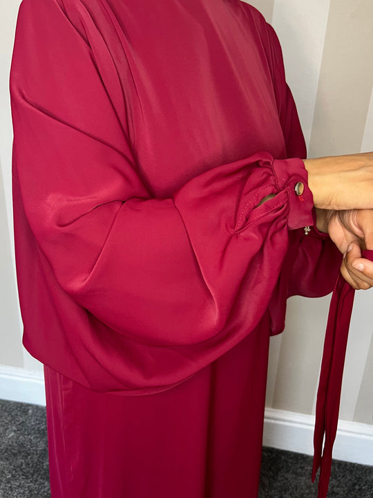 Balloon Sleeve Turkish Dress/Abaya -