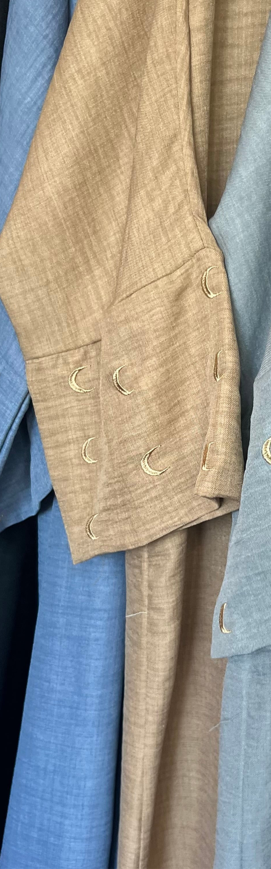Linen Feel Moon Kimonos- Free size