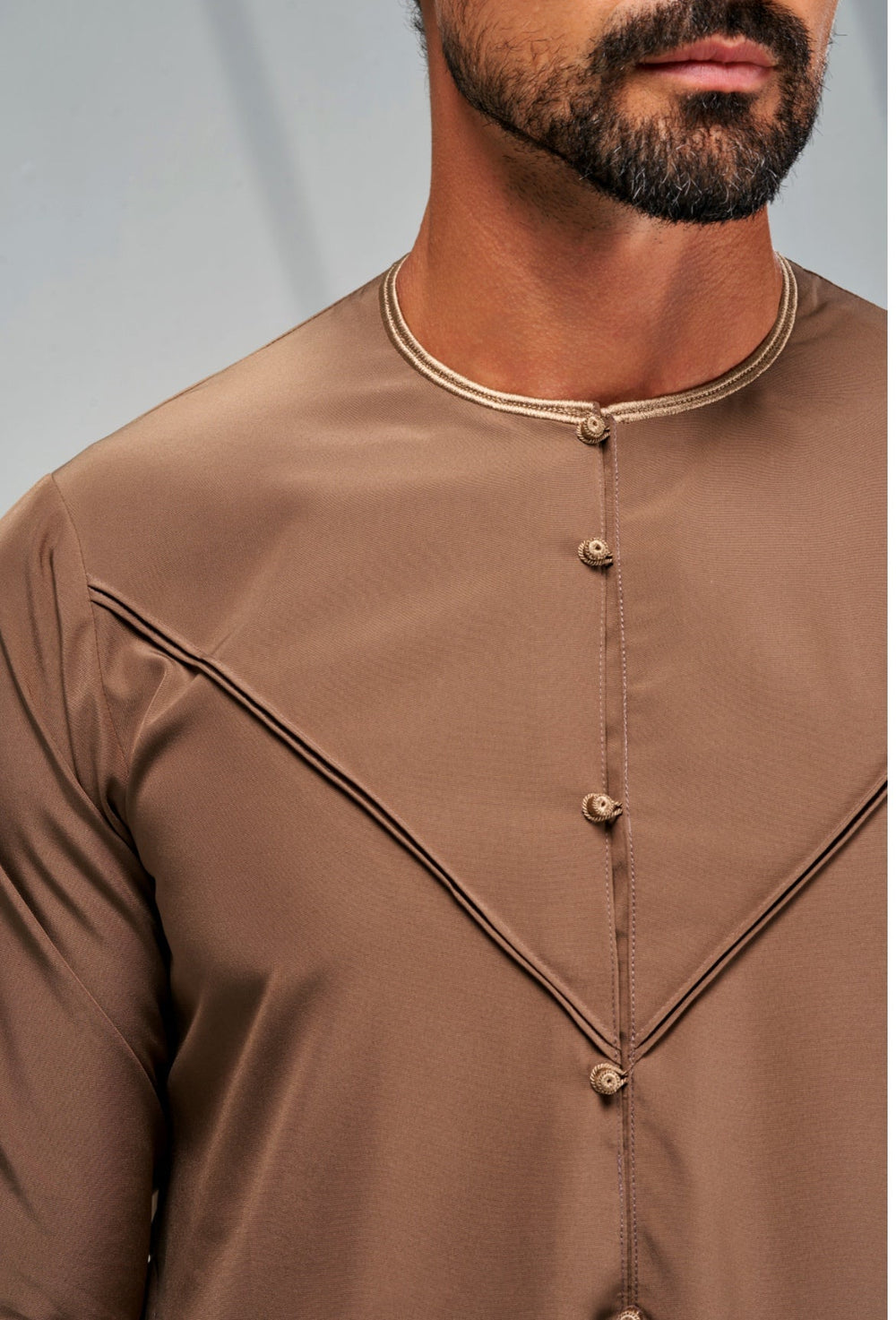 Faris Emirati Thobe/Jubba - Brown