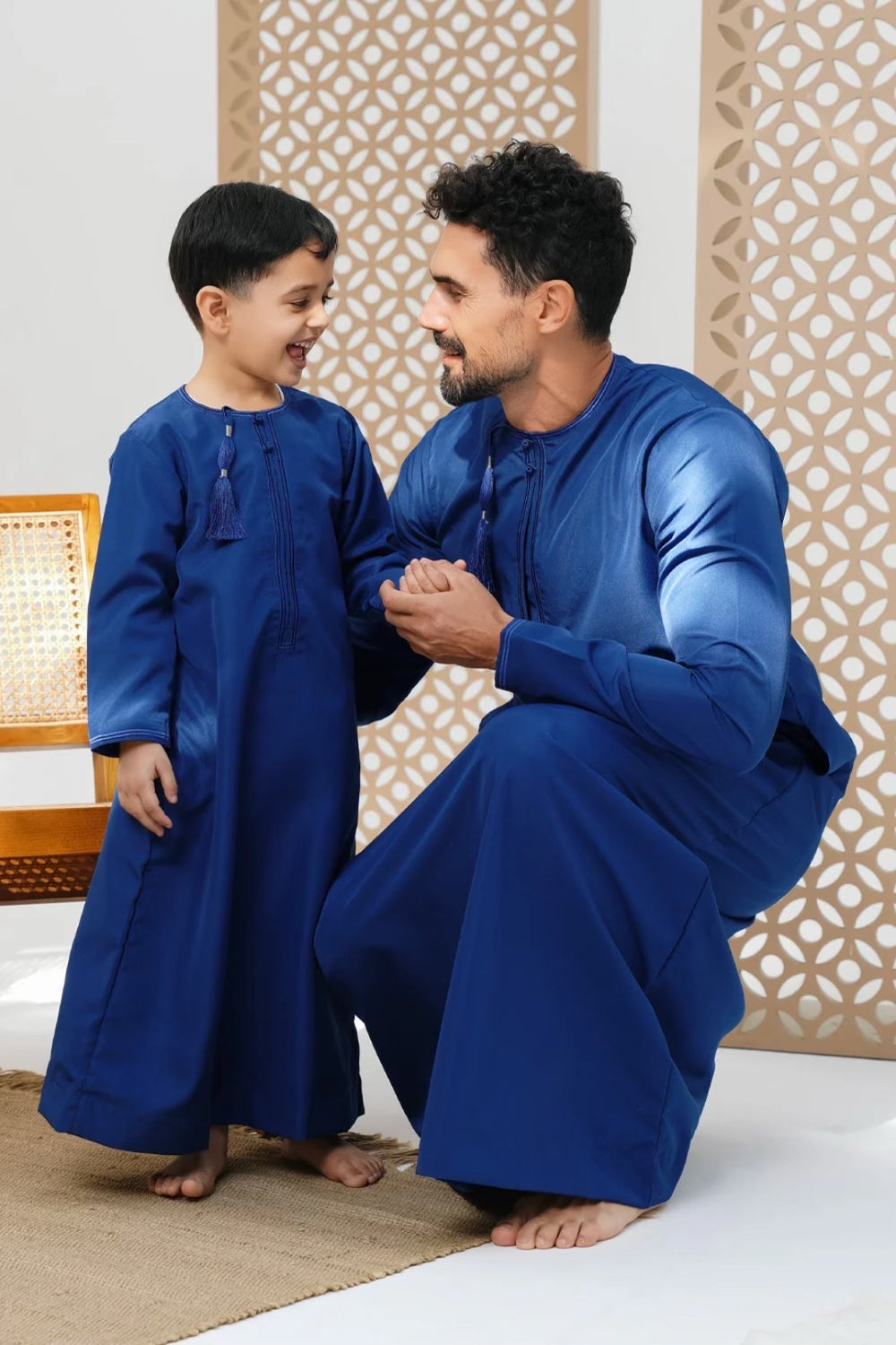 Faris Latest Omani Blue Thobe /Jubba