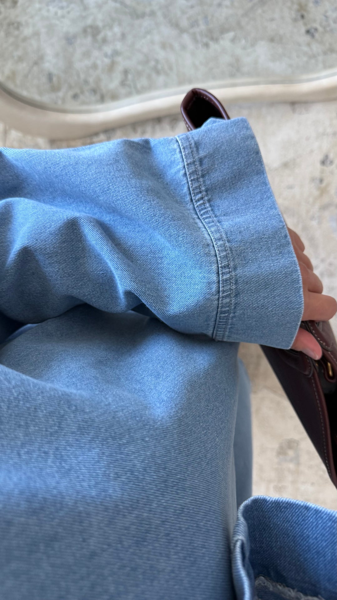 Denim Pure Cotton Abayas