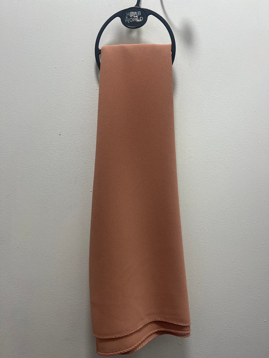 Chiffon Long Hijab/ Scarf- Salmon 215