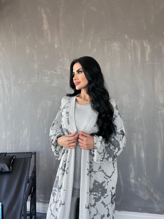 Premium Beaded Turkish Knitted Co-ord set