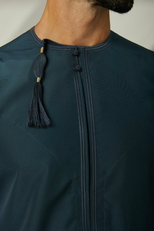 Faris Omani Thobe/Jubba - Aegean Blue