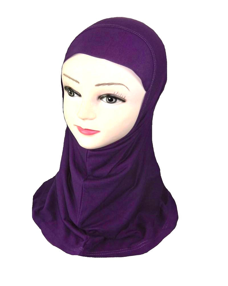Girls High Cotton Small Hijabs