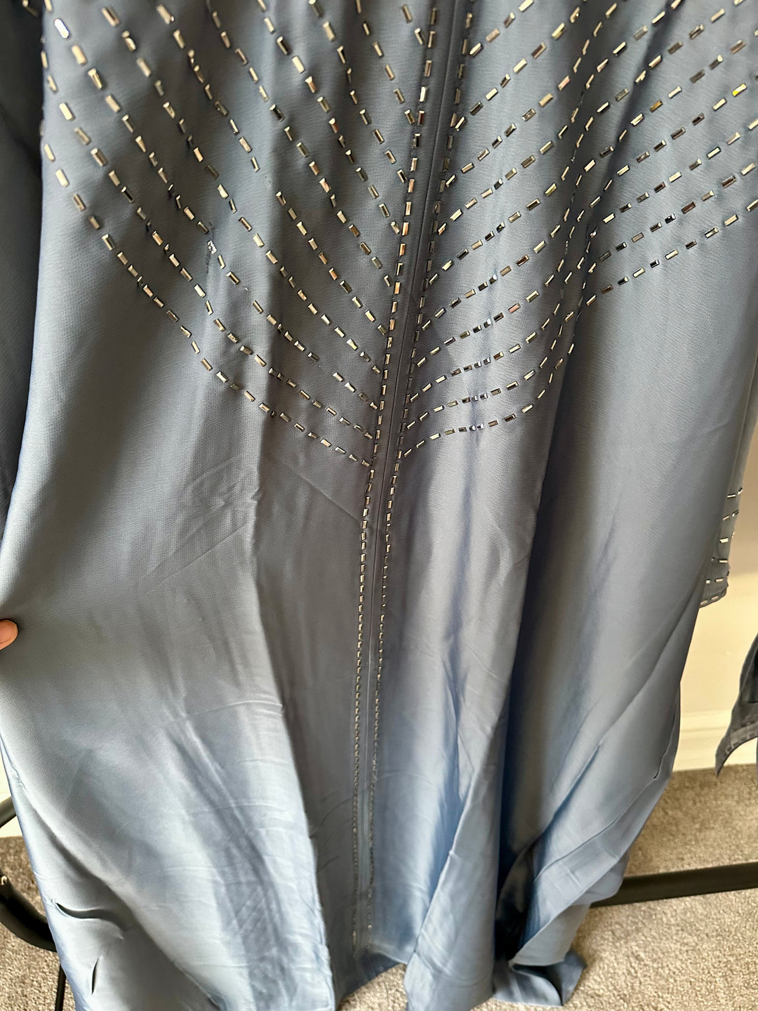 Juwaria Kaftan style Abaya - Grey