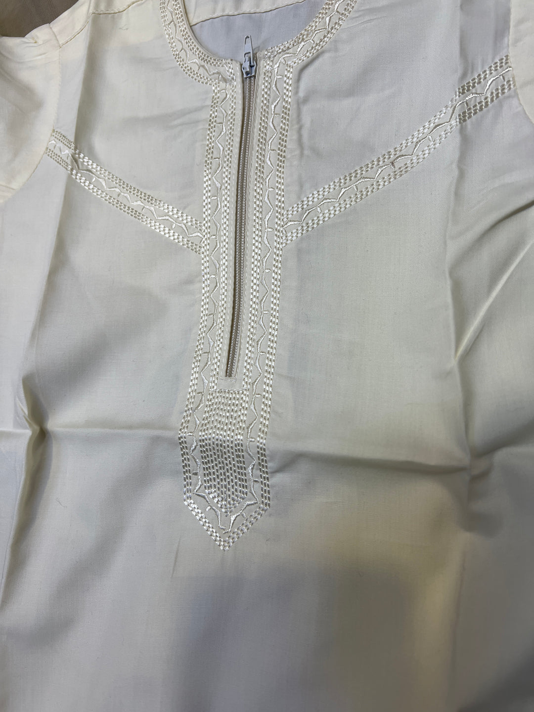Baby Emirati Rompers in Cream AHR