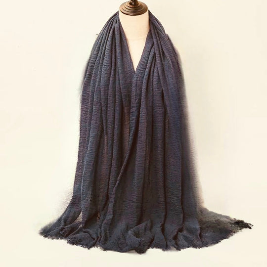 Crimp Frayed Edged  Hijabs / Scarves PH