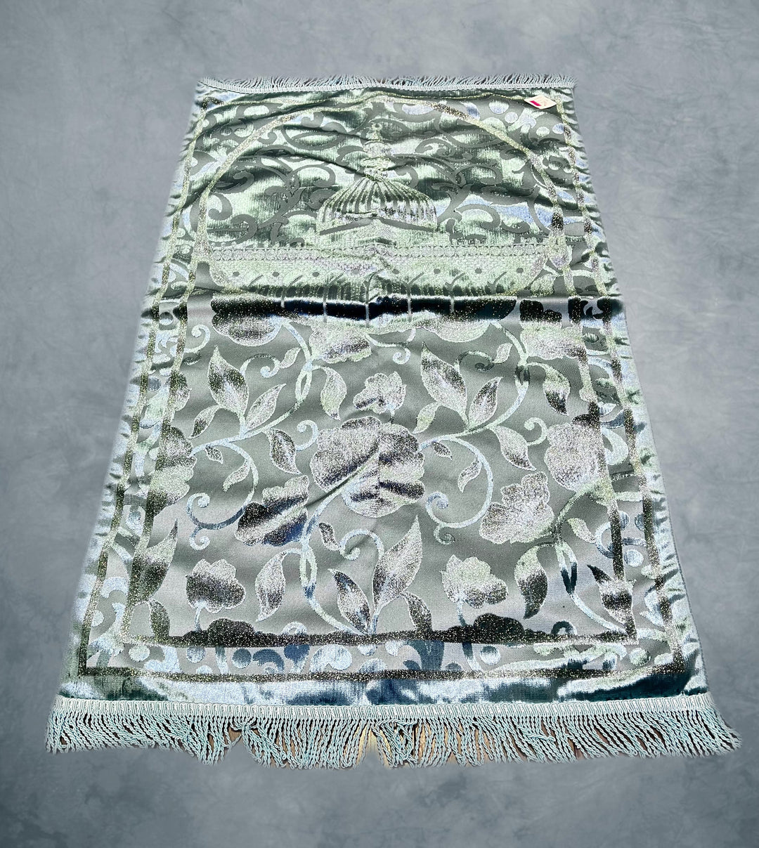 EXCLUSIVE LUXURY PRAYER MAT WI- Sea Blue