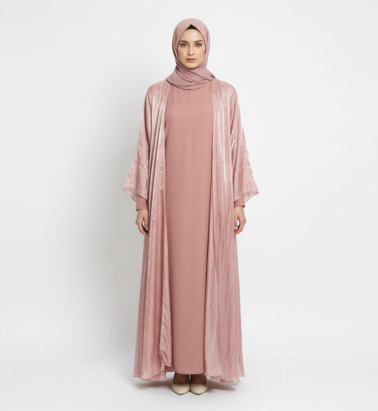 Lamia Abaya Full sets in 4 colours