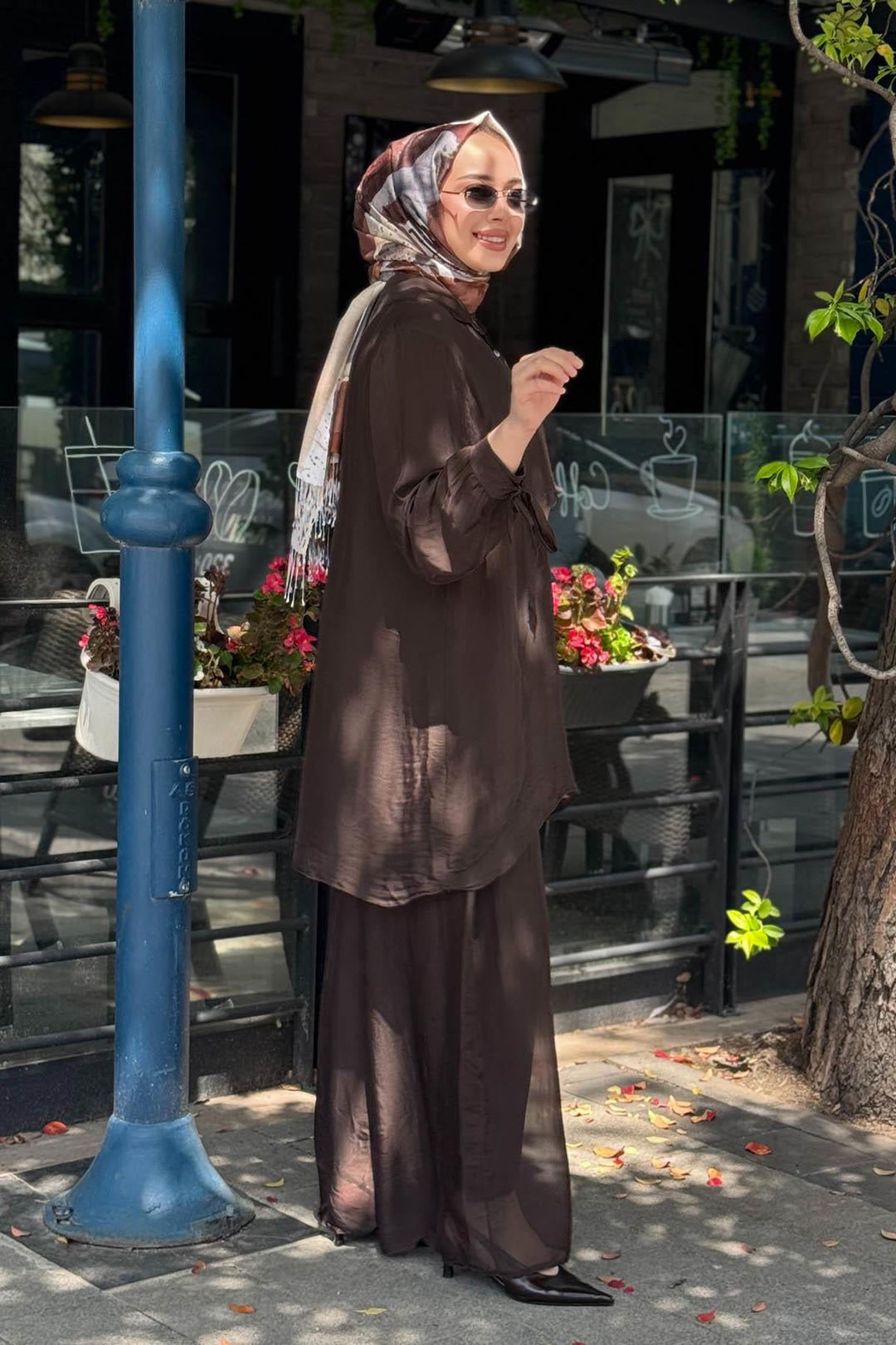 Premium Long Silk Chiffon Co-ord sets