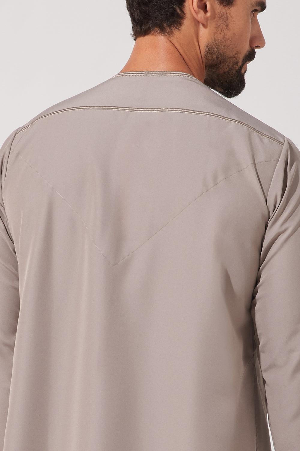 Faris Omani Thobe/Jubba - Taupe