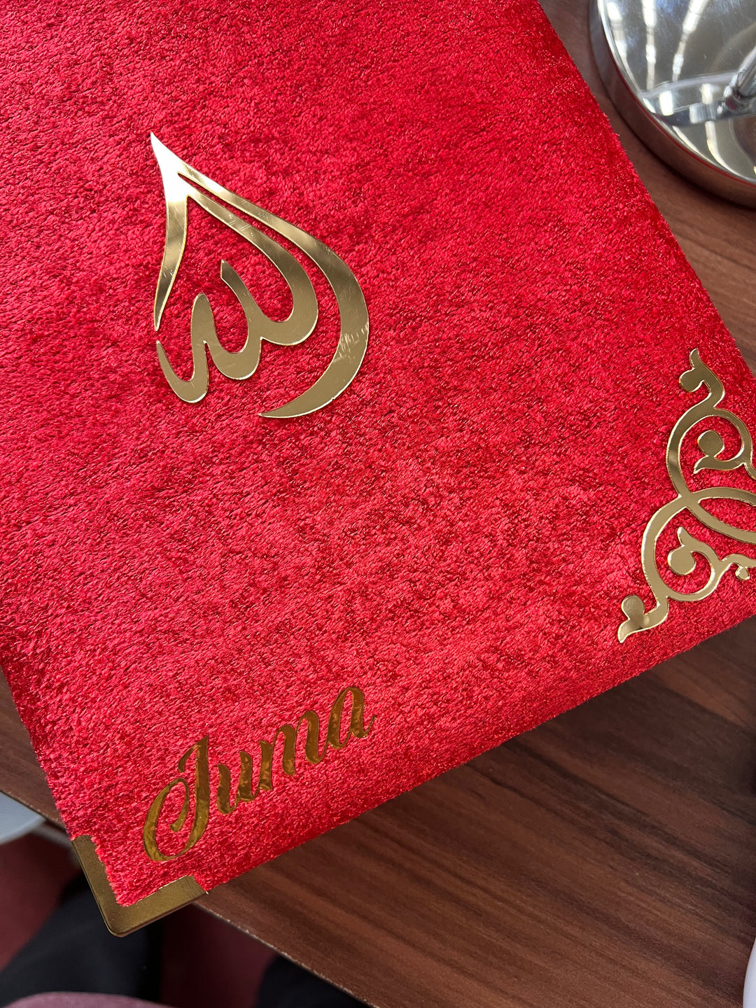 Personalised Velvet Quran with Matching Case
