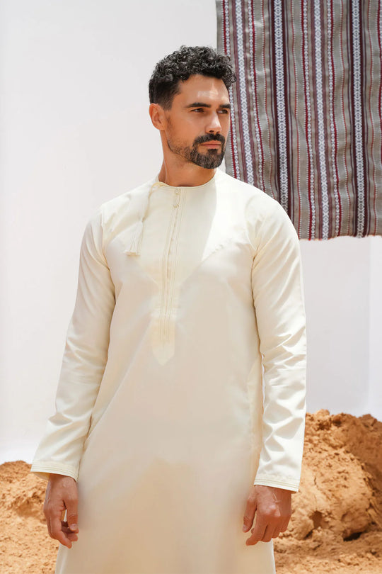Faris Omani Thobe/Jubba - Yellow