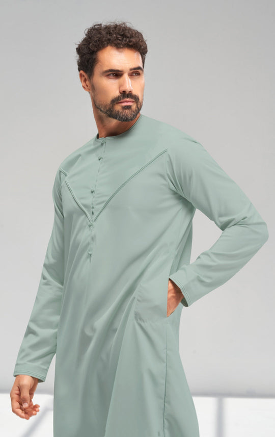 Faris Emirati Thobe/Jubba - Mint