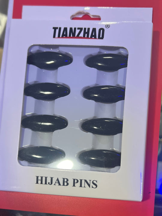 HIJAB NO SNAG PINS - PACK OF 8