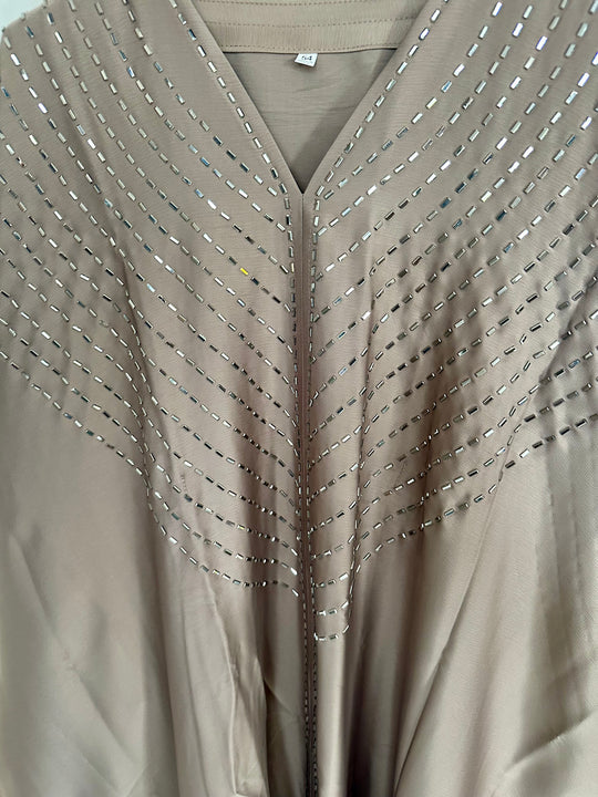 Juwaria Kaftan style Abaya - Grey
