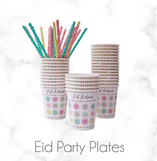 Eid Party Paper Plates and cup  IM-02