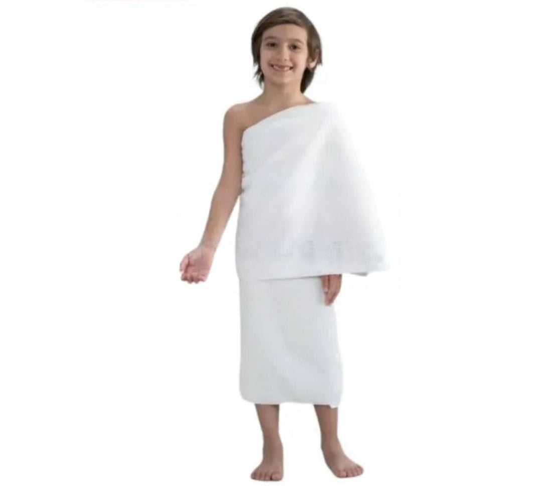 Cotton Boys easy elasticated waist Ihram/ Ehrams