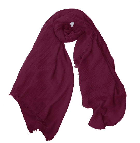 Crimp Frayed Edged  Hijabs / Scarves PH