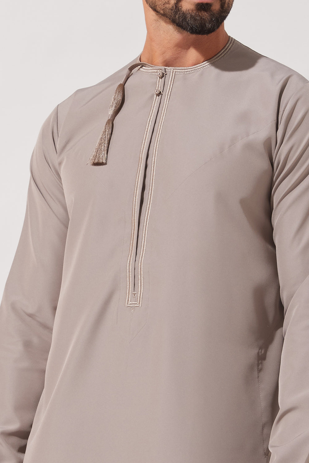 Faris Omani Thobe/Jubba - Taupe