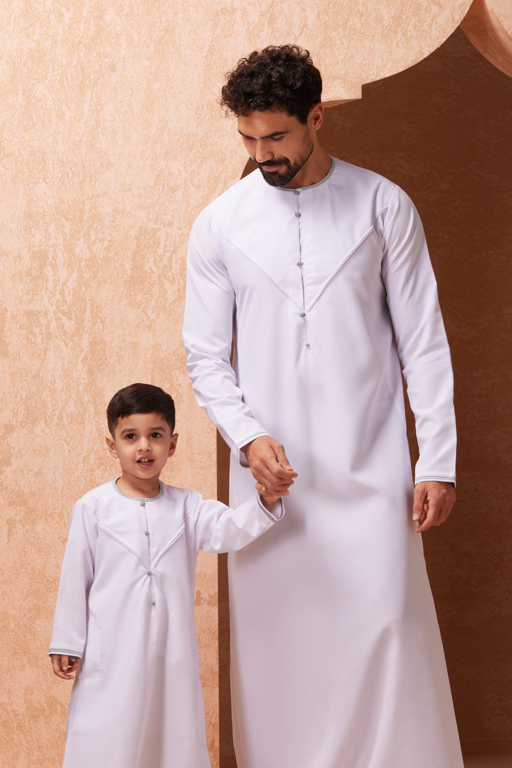 Faris Emirati Thobe/Jubba - White