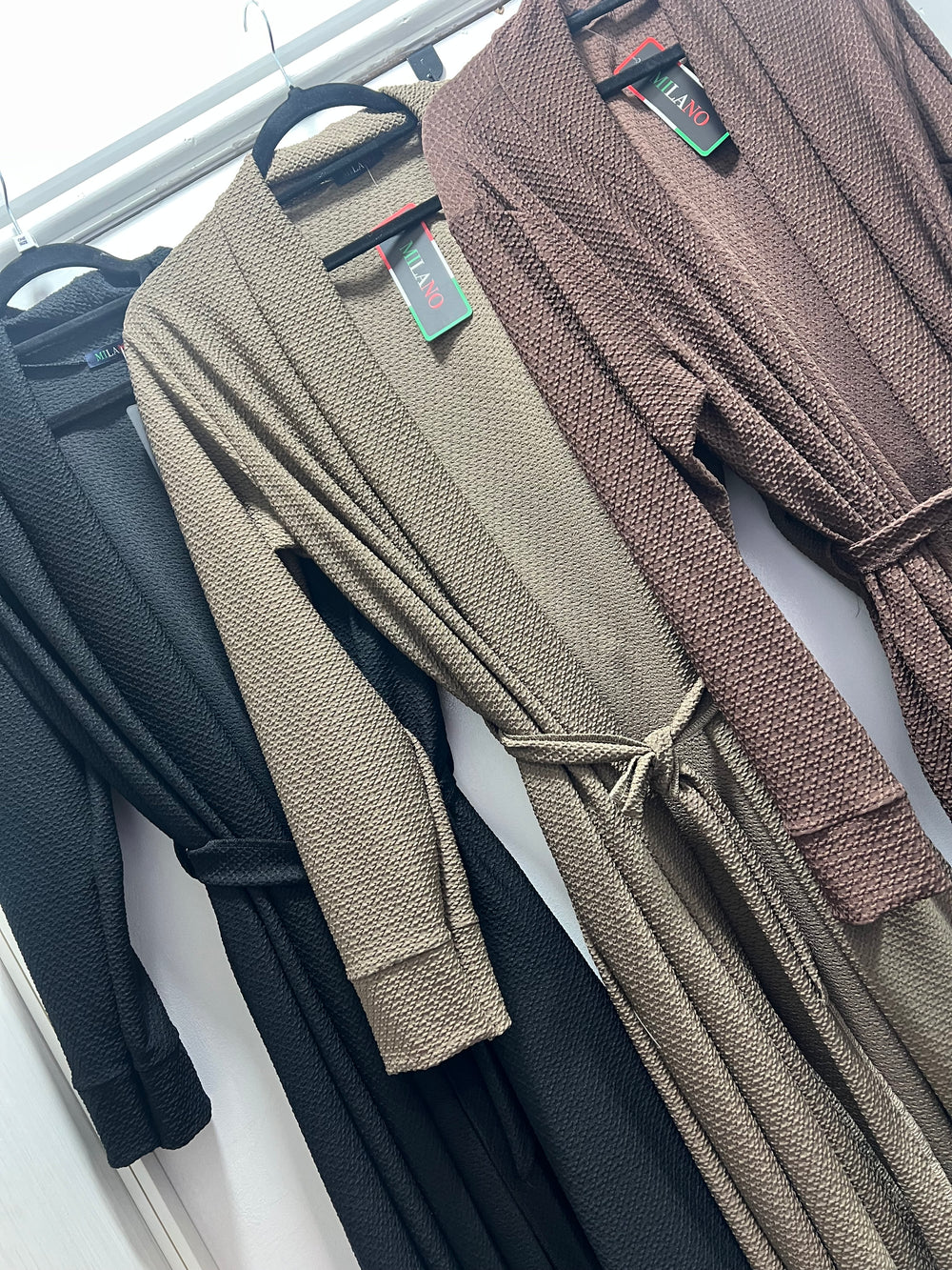 Midi Cardigan/  Coatigan with Belt and hidden pockets
