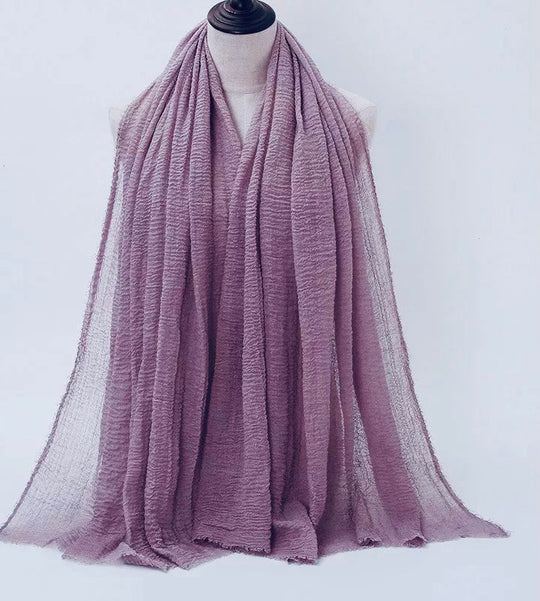 Crimp Frayed Edged  Hijabs / Scarves PH