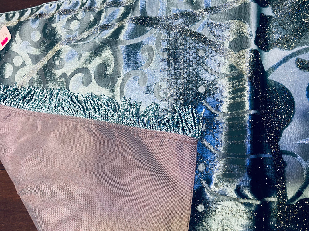 EXCLUSIVE LUXURY PRAYER MAT WI- Sea Blue